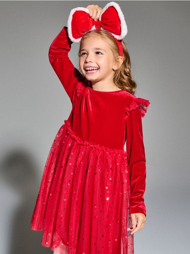 Sinsay - Čelenka s mašľou - červená