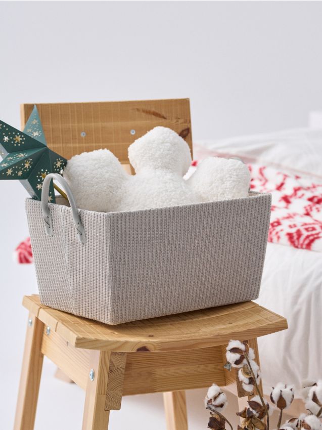 Sinsay - Úložný kôš - stredne sivá