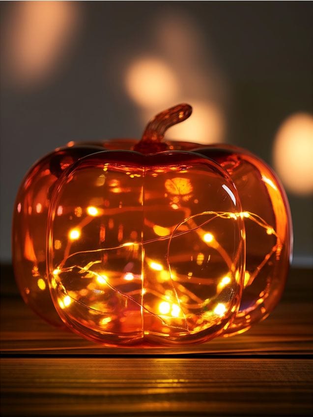 Sinsay - LED lampička v tvare tekvice - oranžová