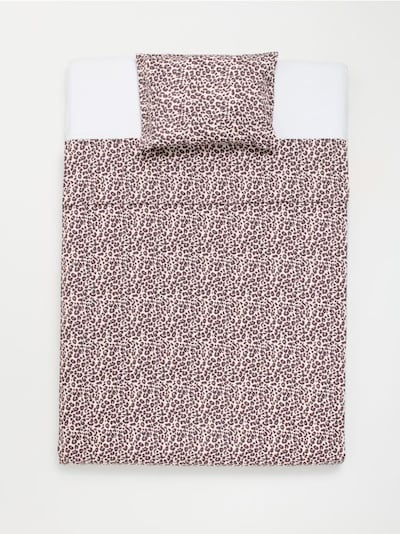 Комплект спално бельо с леопардов принт