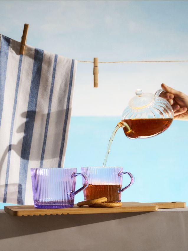 Sinsay - Căni cu striații – set de 2 - lavand