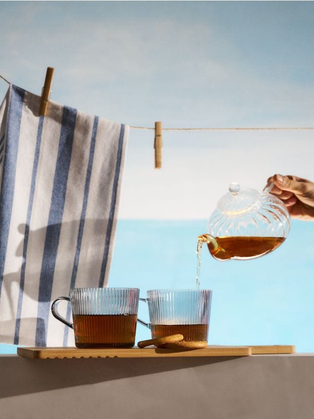 Sinsay - Căni cu striații – set de 2 - gri-închis