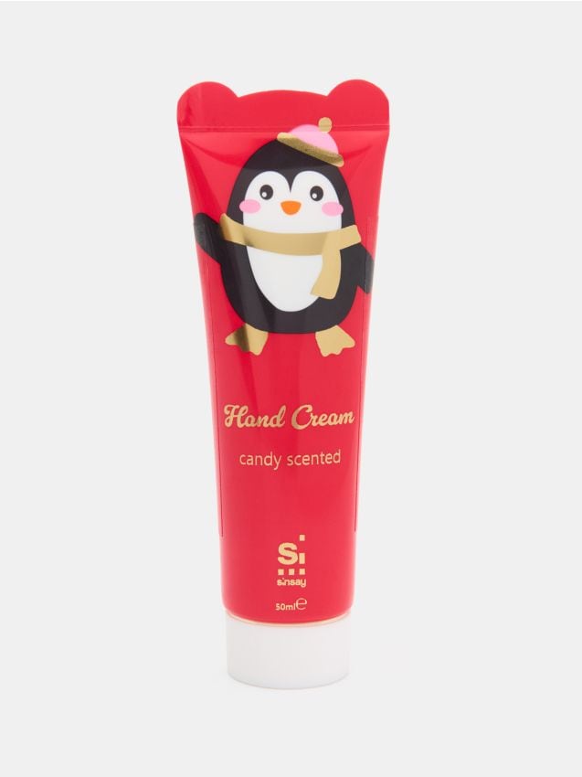 Sinsay - Krém na ruky s vôňou cukríkov - červená