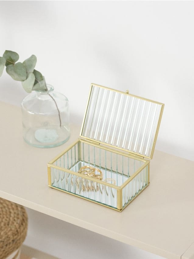 Sinsay - Box na bižutériu - zlatá