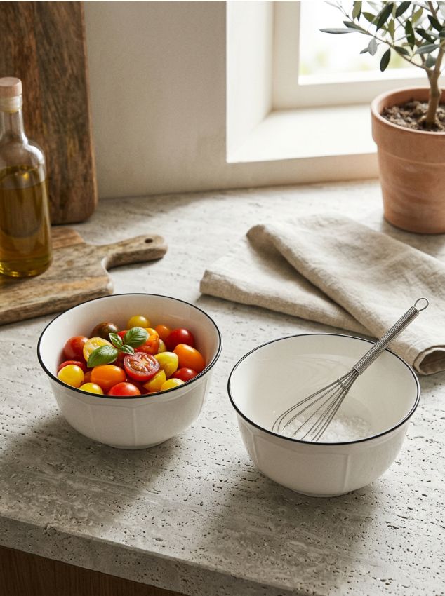 Sinsay - Boluri ceramice set 2 bucăți - negru