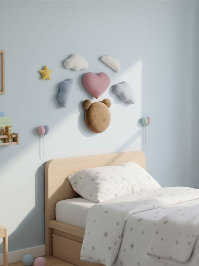 Sinsay - Panou tapițat în formă de urs - maro