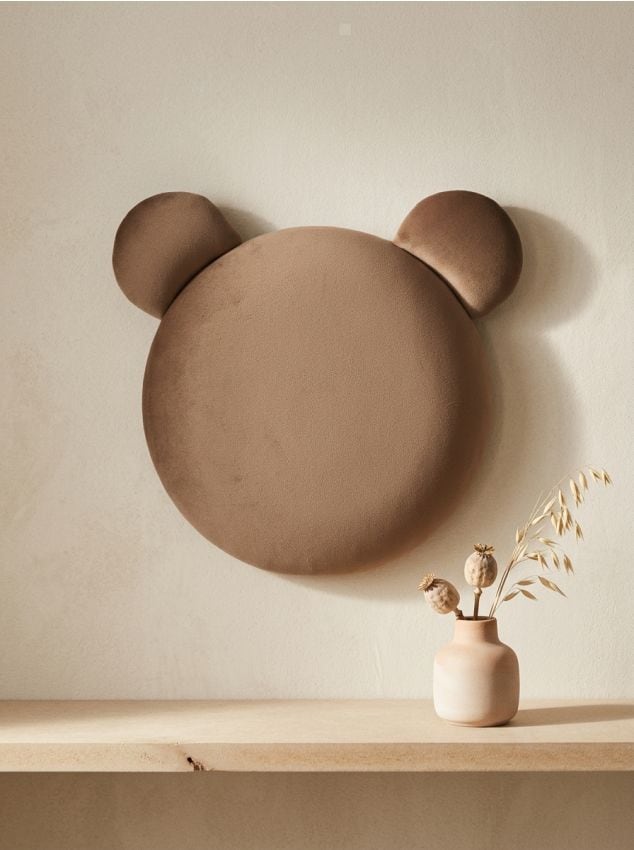 Sinsay - Panou tapițat în formă de urs - maro