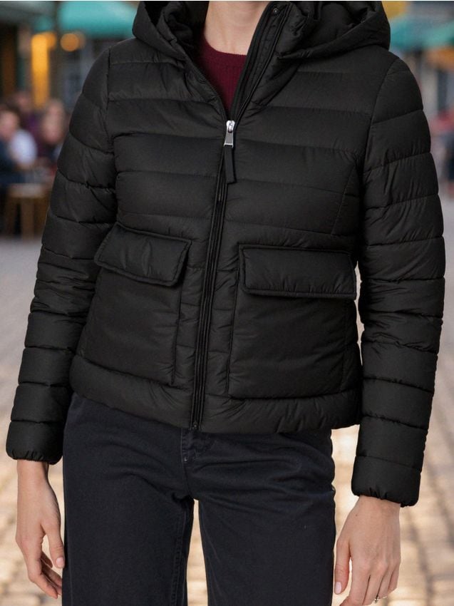 Sinsay - Prešívaná bunda s izoláciou - čierna