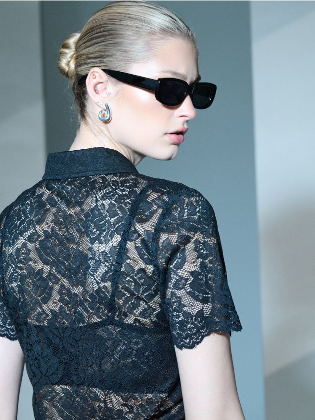 Sinsay - Set de 2 perechi de cercei - argintiu