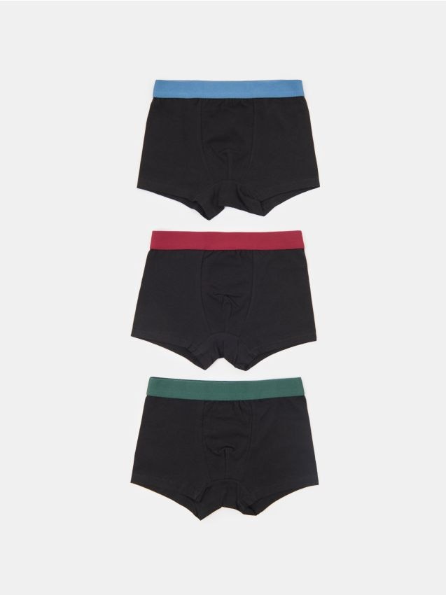 Sinsay - Boxeri din bumbac 3 pack - multicolor