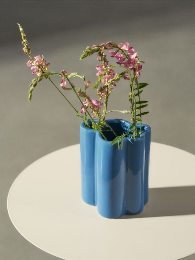 Sinsay - Váza s nepravidelným tvarom - modrá