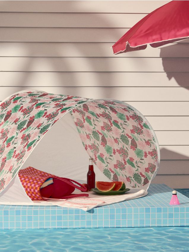 Sinsay - Cort de plajă cu motiv tropical - multicolor