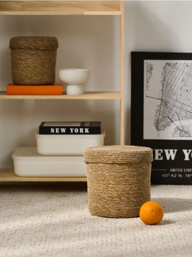 Sinsay - Súprava 2 úložných košov - béžová