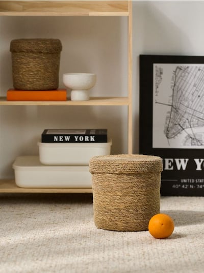 Komplet 2 košar za shranjevanje