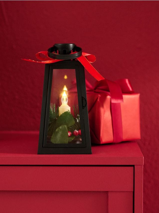 Sinsay - Vianočná LED lampa - čierna