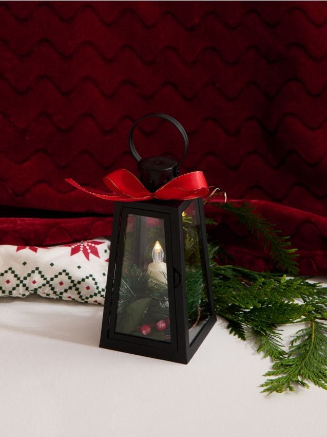 Sinsay - Vianočná LED lampa - čierna