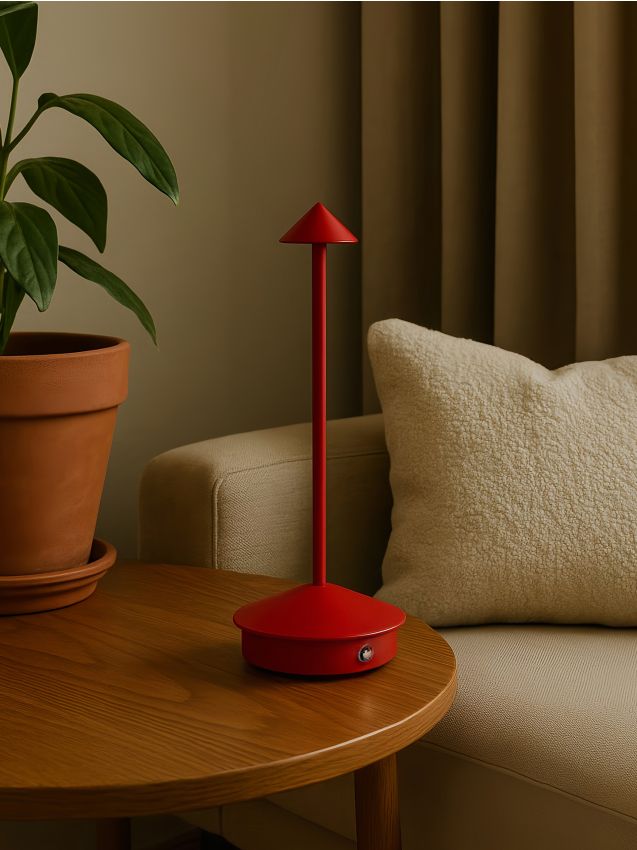 Sinsay - Stolová lampa - červená