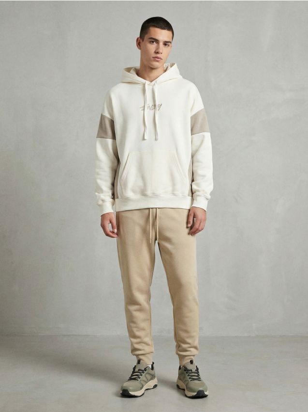 Sinsay - Pantaloni de trening tip jogger - bej