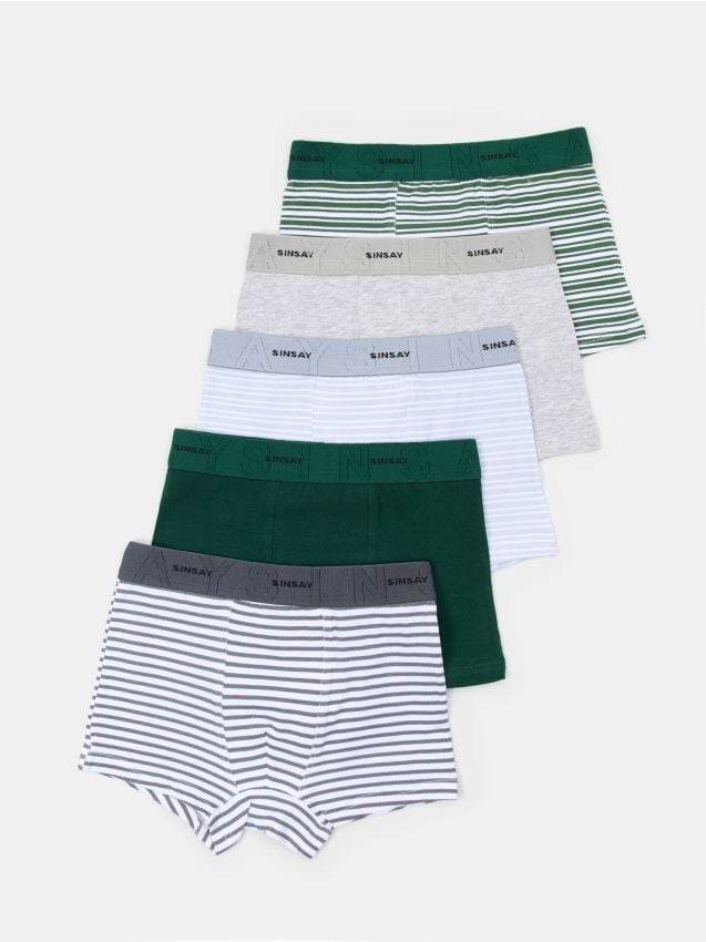 Sinsay - Boxeri din bumbac, set de 5 - multicolor