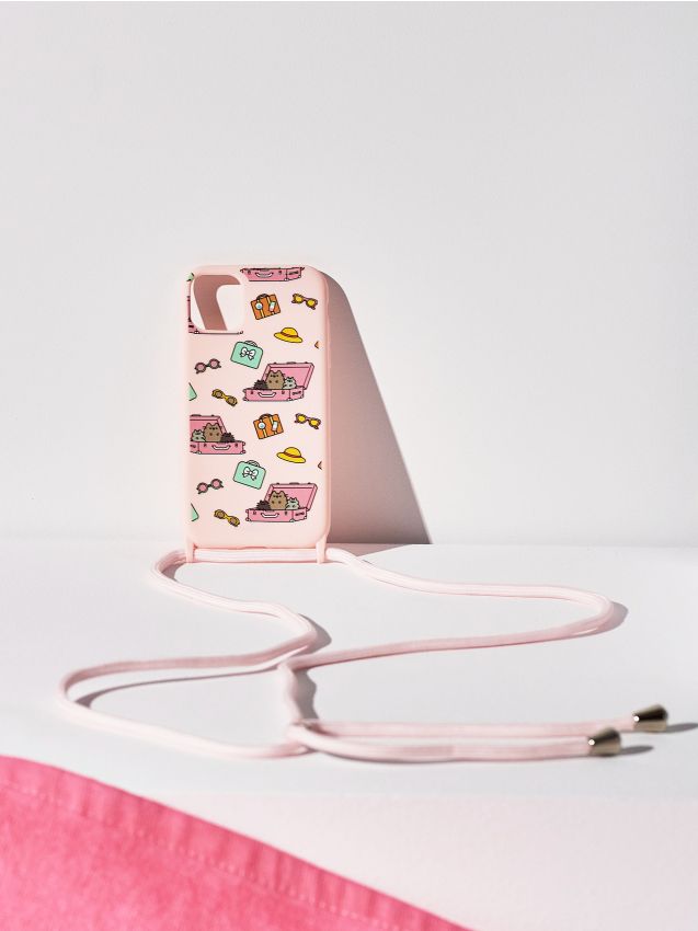 Sinsay - Husă de protecție pentru iPhone 11/XR Pusheen the Cat - roz