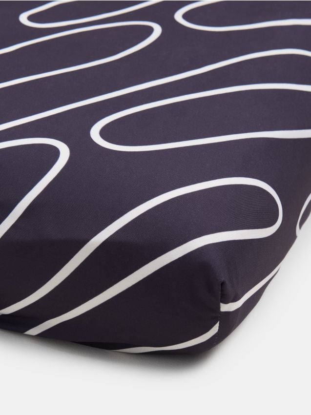 Sinsay - Foaie cu elastic cu model - negru