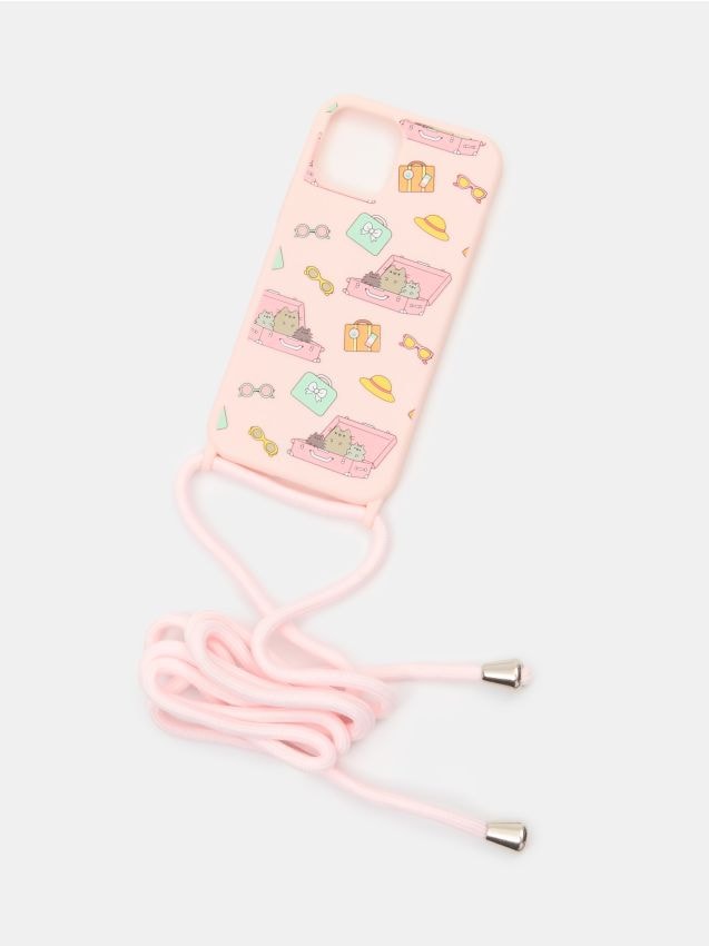 Pouzdro na iPhone 11 a XR Pusheen - SINSAY