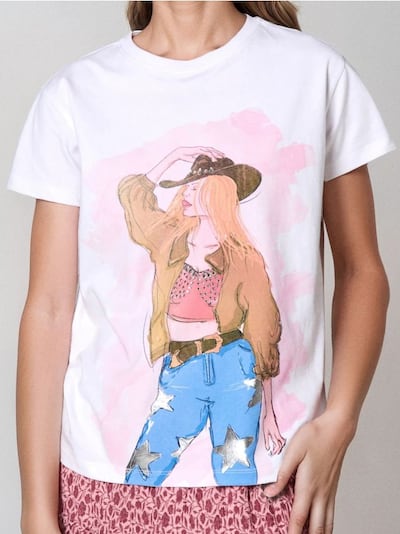 Футболка з принтом