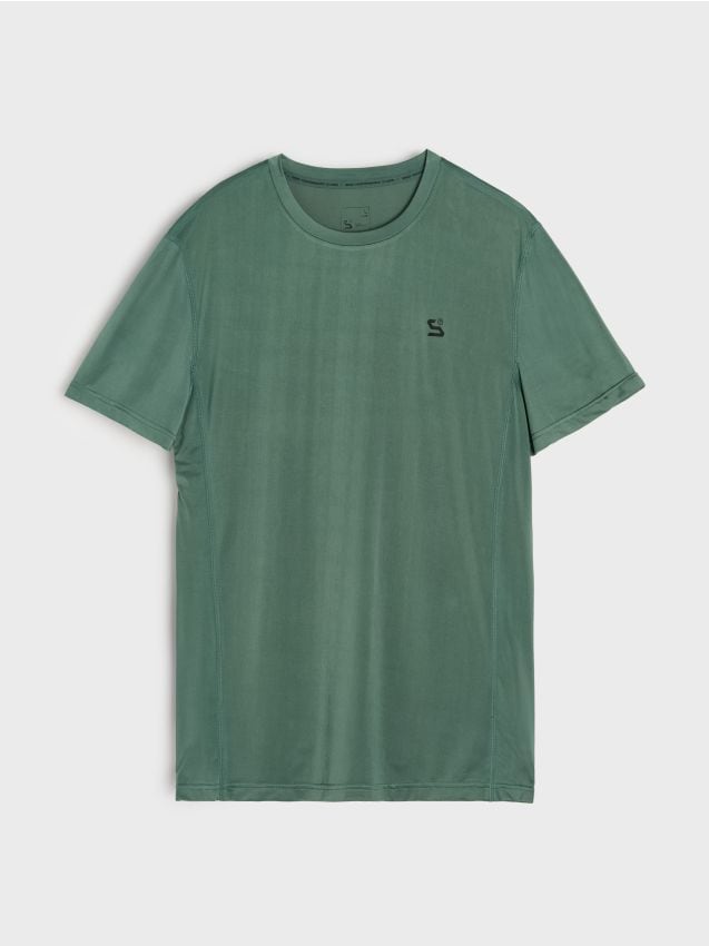 Sinsay - Tricou sport SNSY PERFORMANCE - verde-aprins