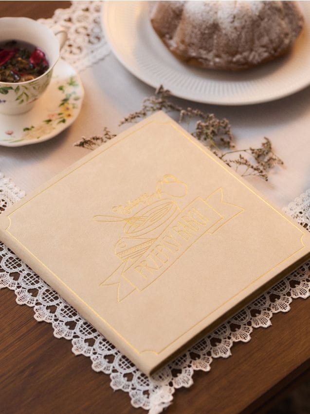 Sinsay - Zápisník receptov - béžová