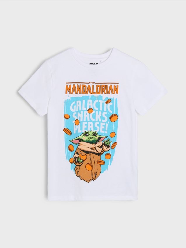 Sinsay - Pamučna majica s printom The Mandalorian