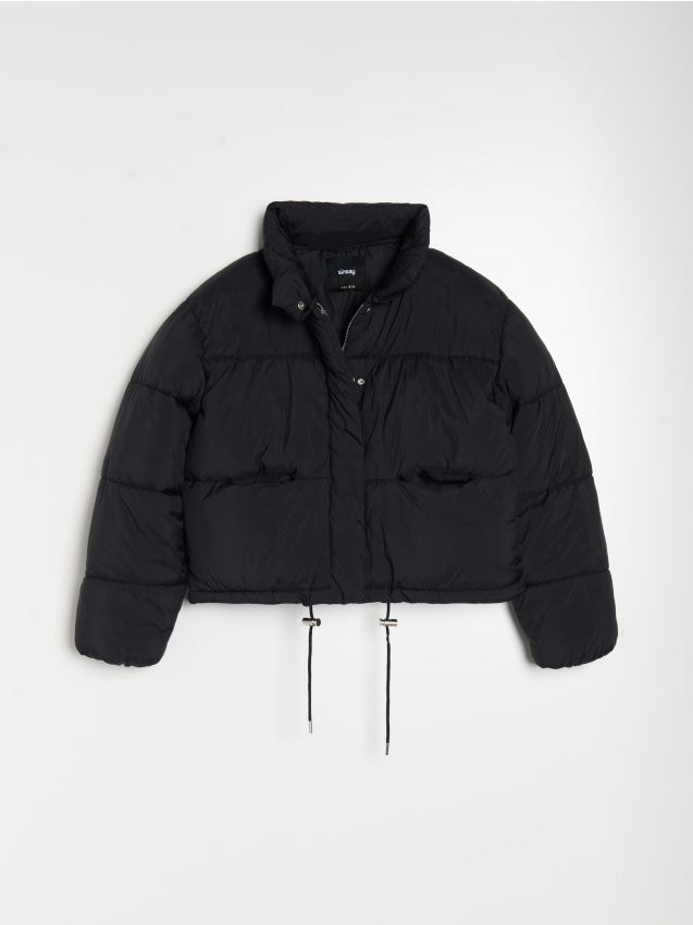 Sinsay - Prešívaná puffer bunda - čierna