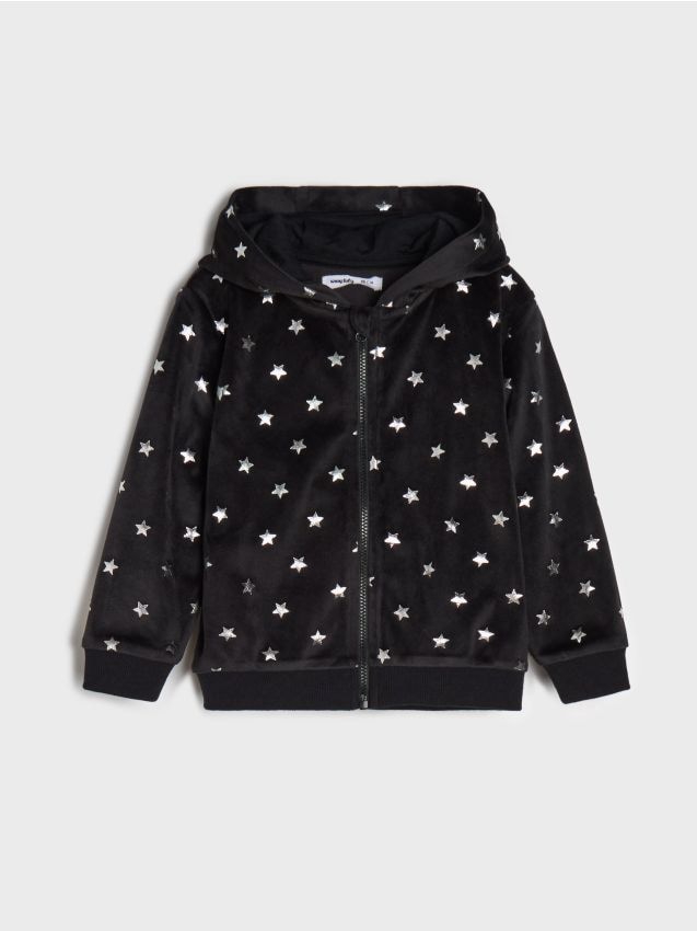 Sinsay - Mikina s kapucňou - čierna