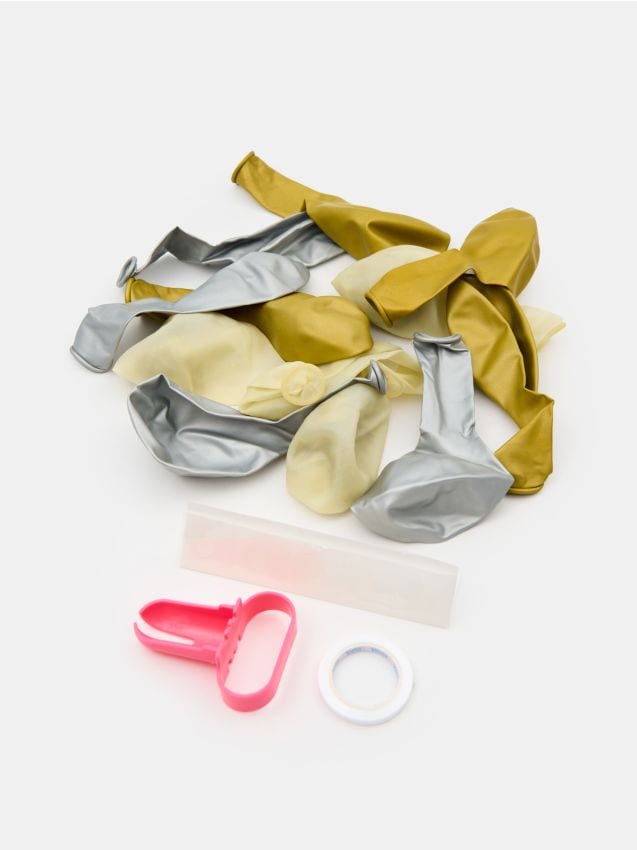 Sinsay - Sada metalických balónov 20 pack - viacfarebná