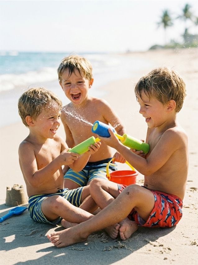 Sinsay - Pistoale cu apă 4 pack - albastru