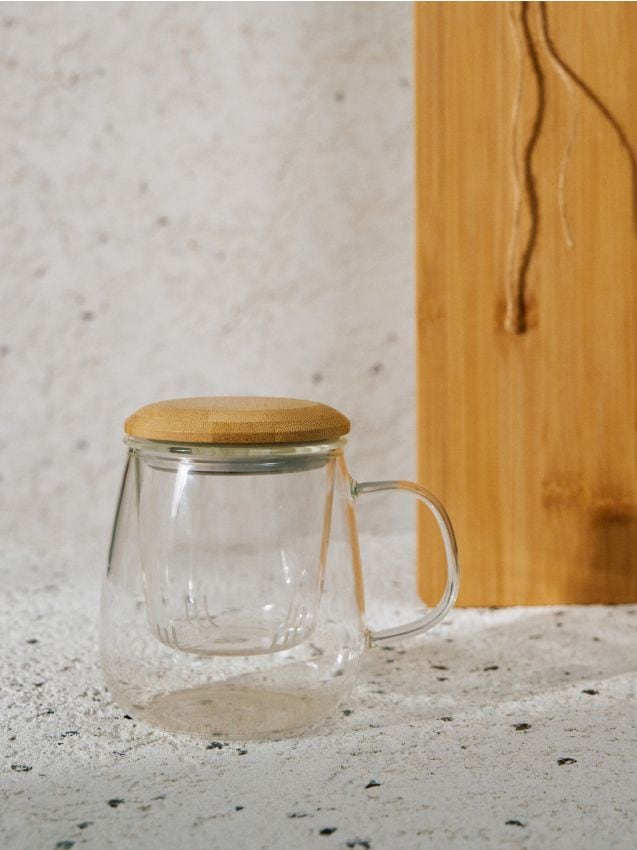 Sinsay - Šálka na čaj s lúhovačom - biela