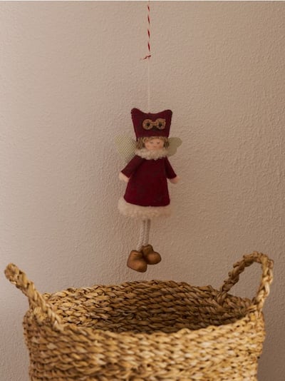 Božićna dekoracija u obliku anđela