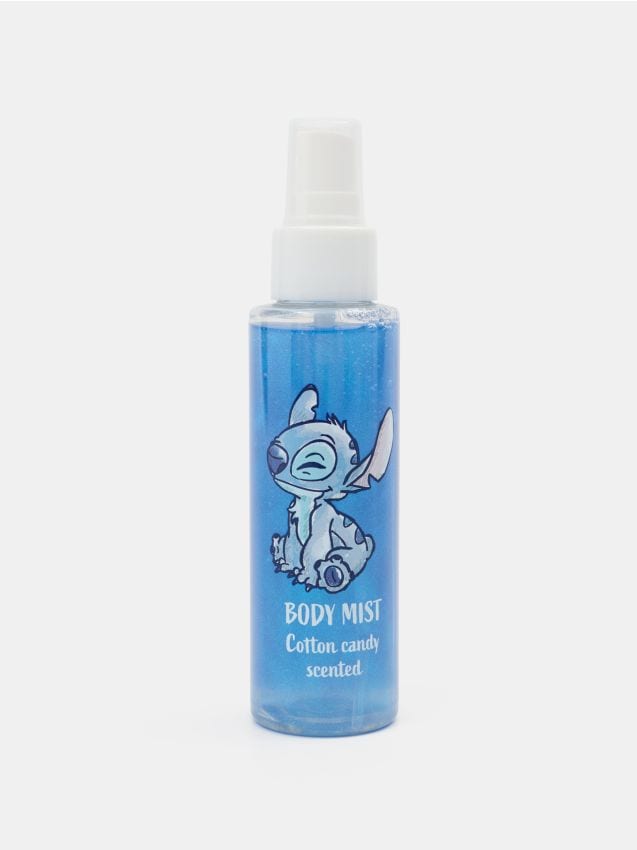 Sinsay - Spray de corp cu aromă de vată de zahăr Stitch - albastru-pal