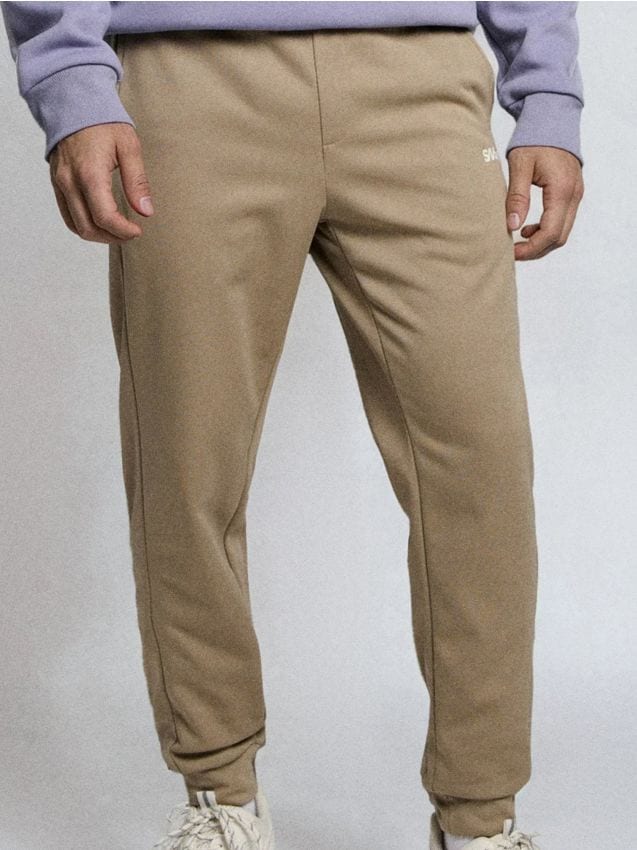 Sinsay - Pantaloni de trening tip jogger - bej