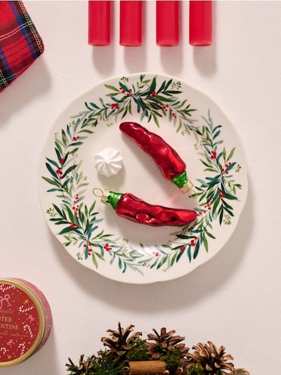 Balení 4 vánočních koulí