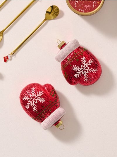 Komplet 2 božičnih krogel