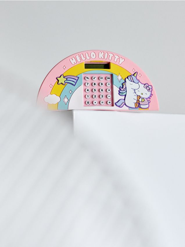 Sinsay - Breloc cu calculator și labirint pe cealaltă parte Hello Kitty - multicolor