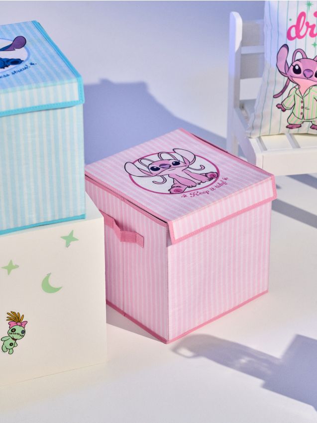 Sinsay - Úložná krabica s vekom Lilo & Stitch - ružová