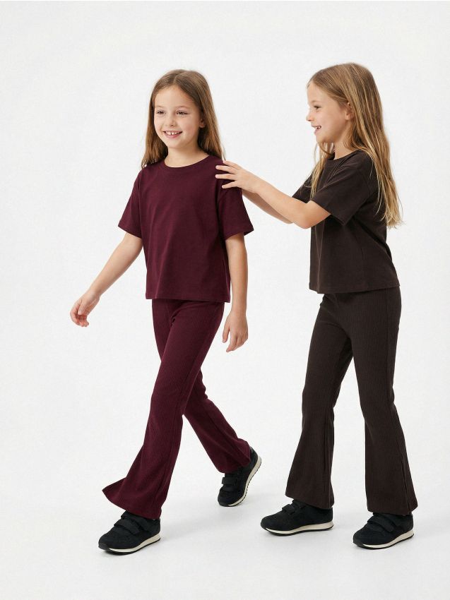 Sinsay - Tricouri din bumbac 2 pack - multicolor