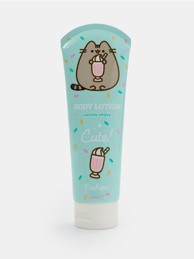 Sinsay - Loțiune de Corp cu Parfum de Vanilie Pusheen the Cat - verde-pal