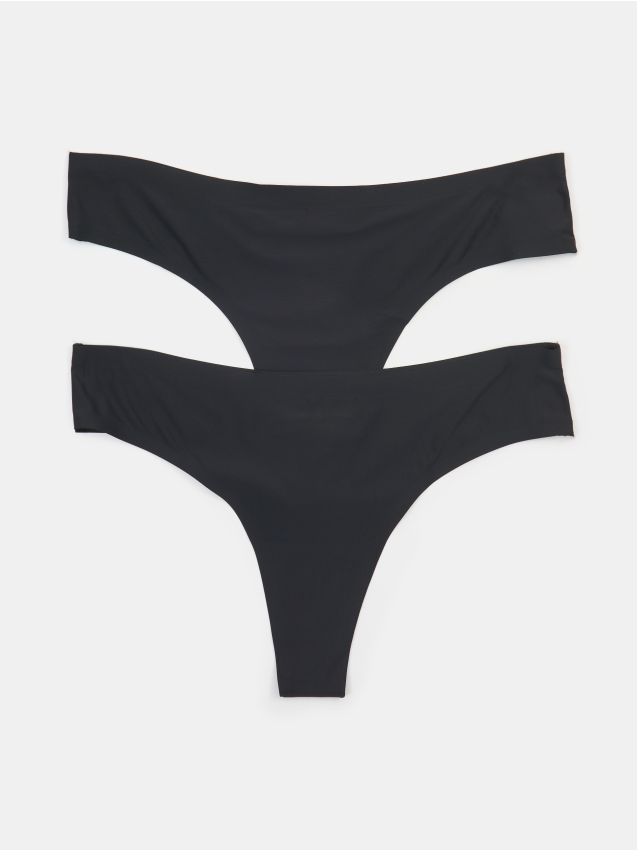 Sinsay - Súprava 2 nohavičiek - čierna