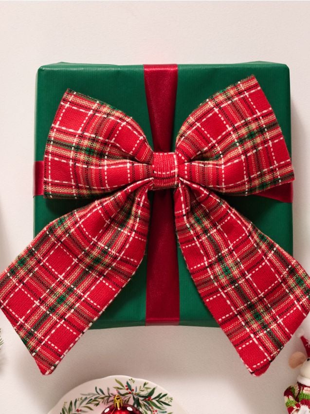 Sinsay - Vianočná dekorácia v tvare mašle - červená