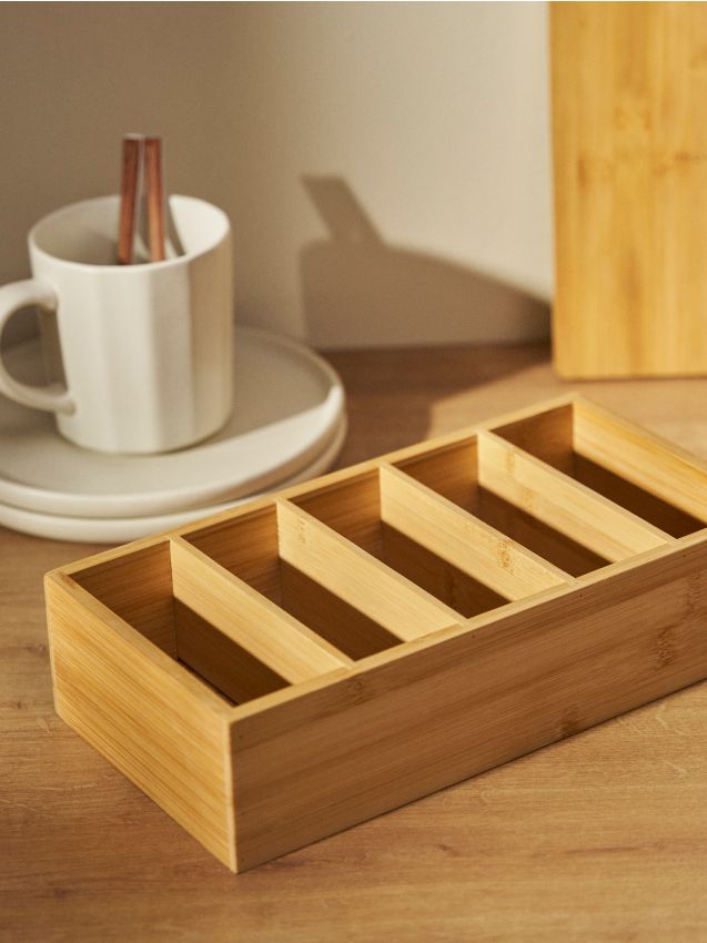 Sinsay - Cutie de depozitare cu compartimente - bej