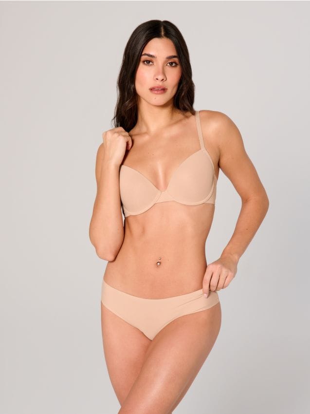 Sinsay - Set de 2 perechi de chiloți - nude