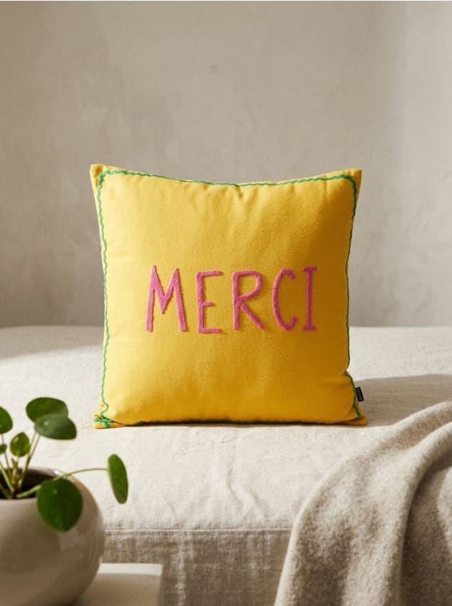 Sinsay - Pernă decorativă - galben