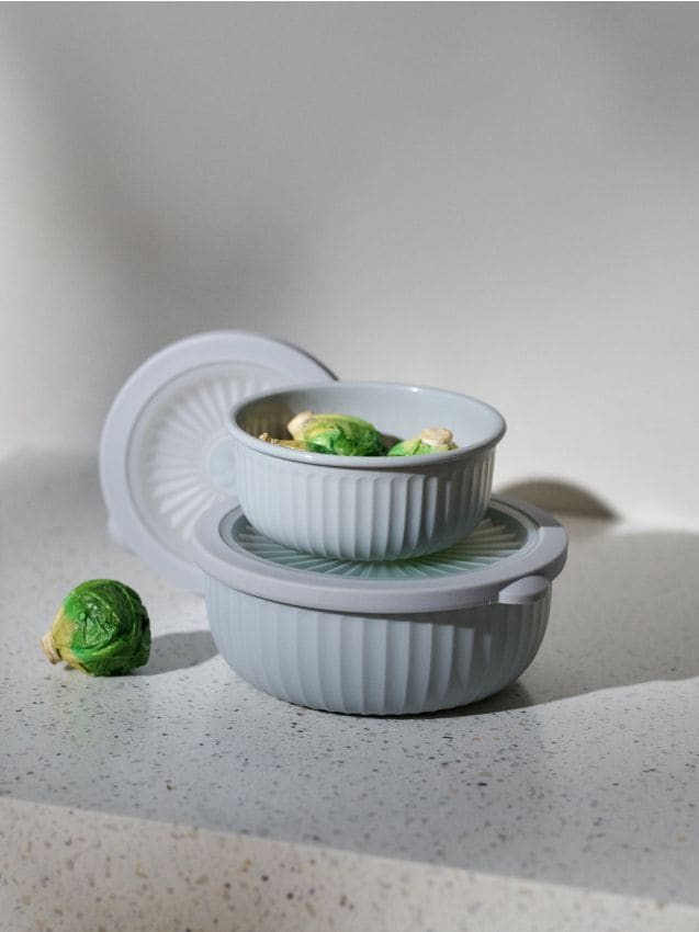 Sinsay - Set posuda za hranu s poklopcima 2 pack